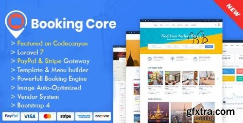 CodeCanyon - Booking Core v1.9.1 - Ultimate Booking System - 24043972