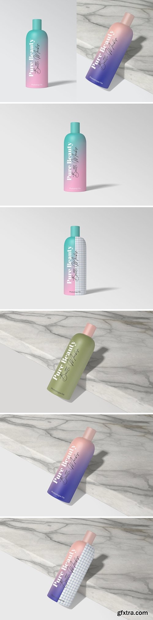 Cosmetic Bottle Mockup