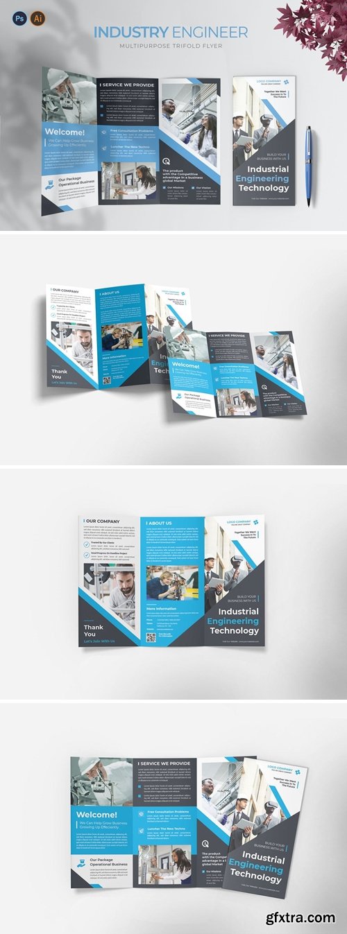 Industry Engineer – Trifold Brochure