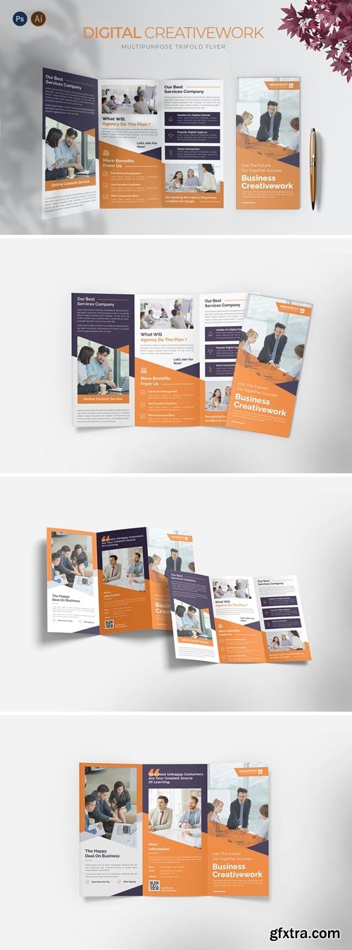 Digital Creativework – Trifold Brochure