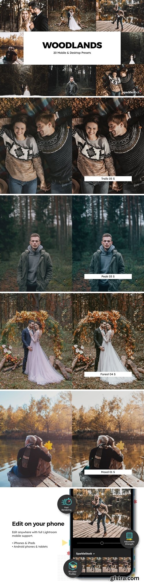 20 Woodlands Lightroom Presets & LUTs