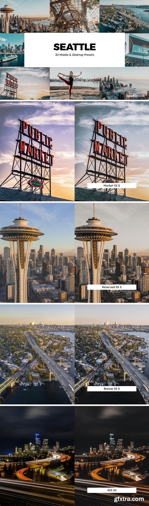 20 Seattle Lightroom Presets & LUTs