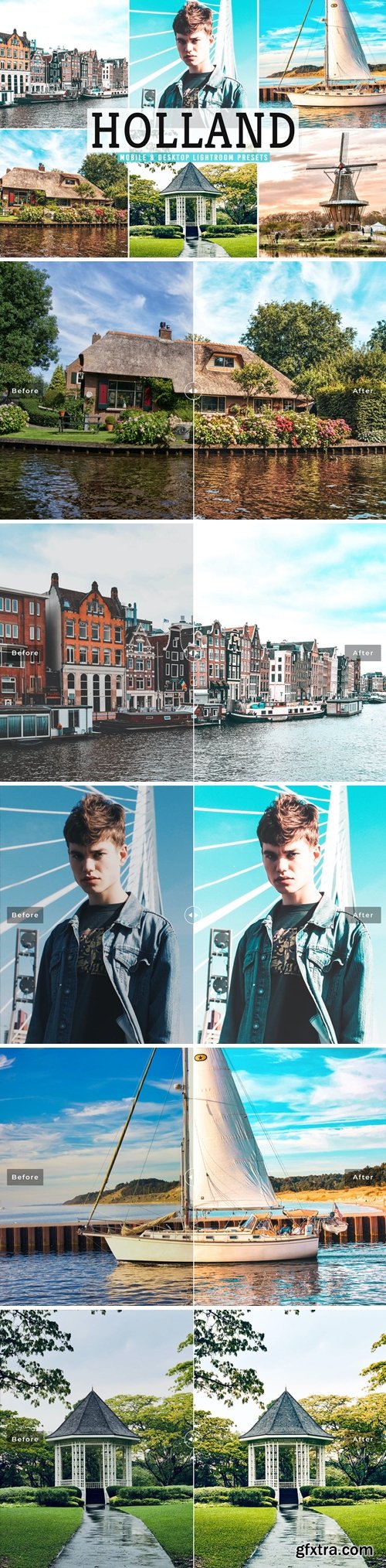 Holland Mobile & Desktop Lightroom Presets