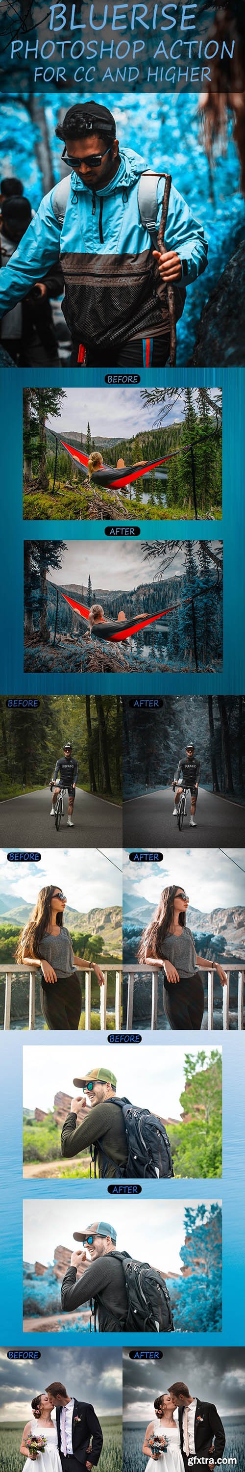 GraphicRiver - Bluerise - Photoshop Action 29875168