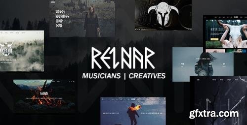 ThemeForest - Reinar v1.2.7 - A Nordic Inspired Music and Creative WordPress Theme - 23147901