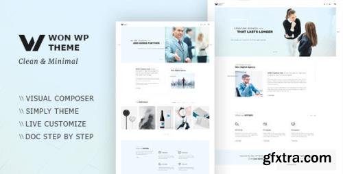 ThemeForest - WON v1.1.8 - Creative Minimal WordPress Theme - 20501203