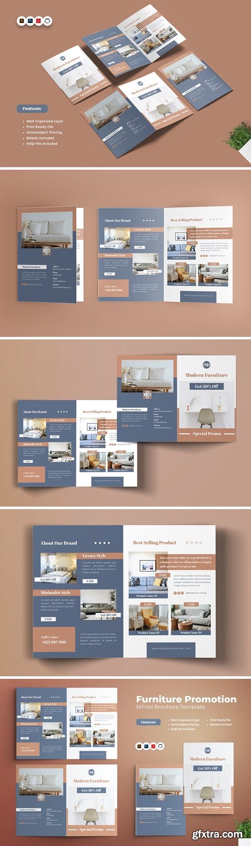 Furniture Promotion Bifold Brochure