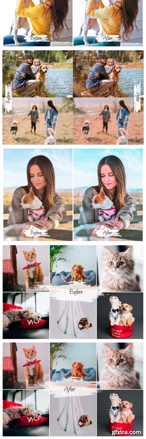 10 Pet Lovers Photoshop Action 8692472