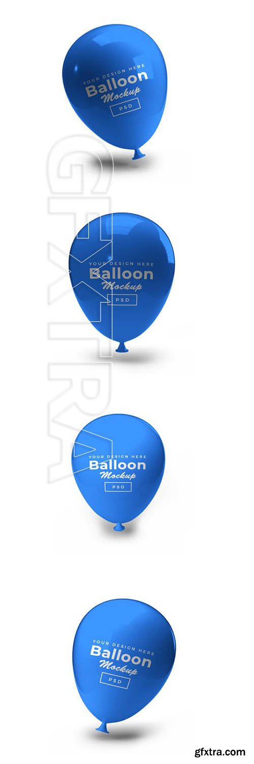 Balloon 3d mockup