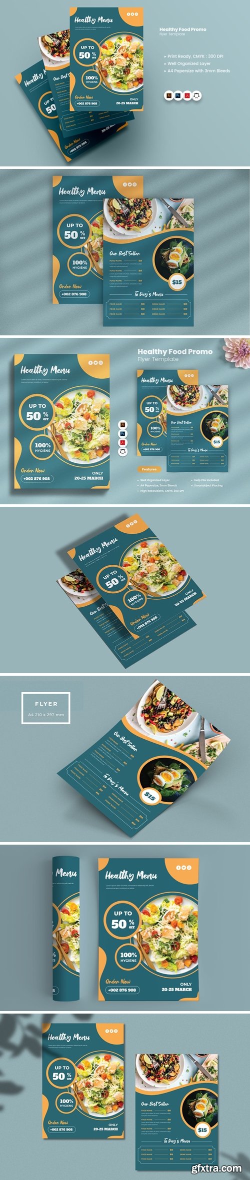 Healthy Food Promo Flyer