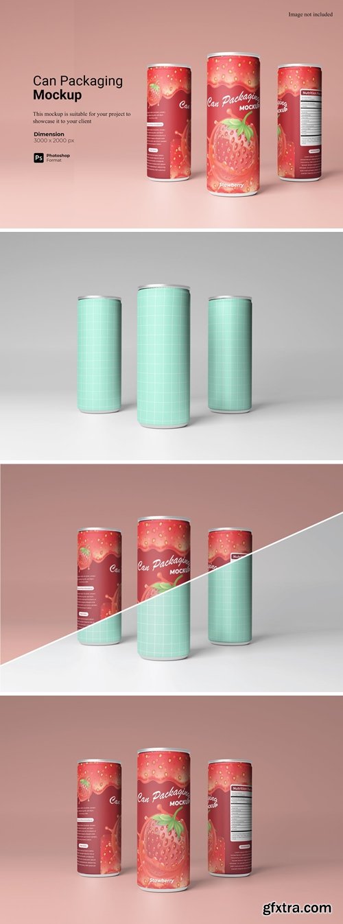 Can Packaging Mockup