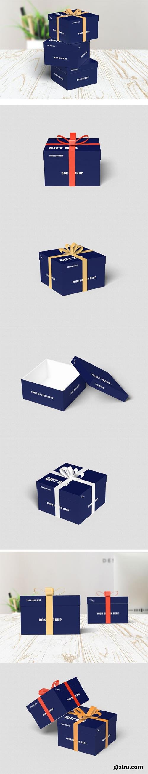 Gift Box Mock-Up