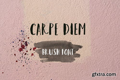 Carpe Diem Brush Font