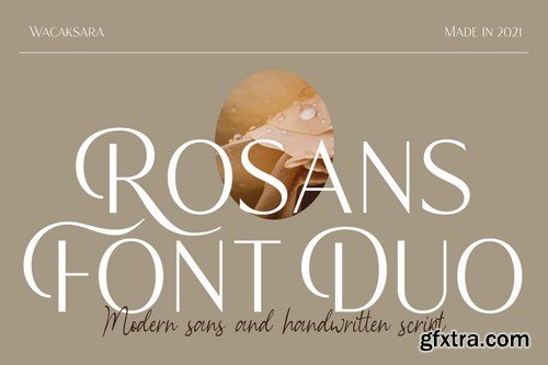 Rosans - Font Duo