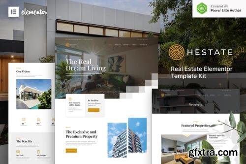 ThemeForest - Hestate v1.0.0 - Real Estate Elementor Template Kit - 30596384