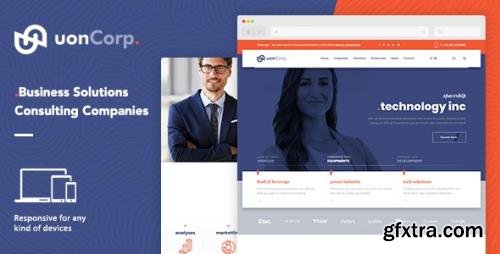 ThemeForest - Uon Corp v1.0.0 - Company and Business Consultation WordPress Theme (Update: 27 September 20) - 23169040