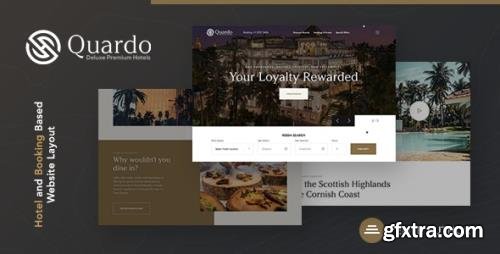 ThemeForest - Quardo v1.0 - Deluxe Premium Hotels HTML Template - 30371598