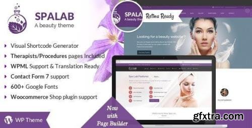 ThemeForest - Spa Lab v5.2 - Beauty Salon, Wellness WordPress Theme - 8795615