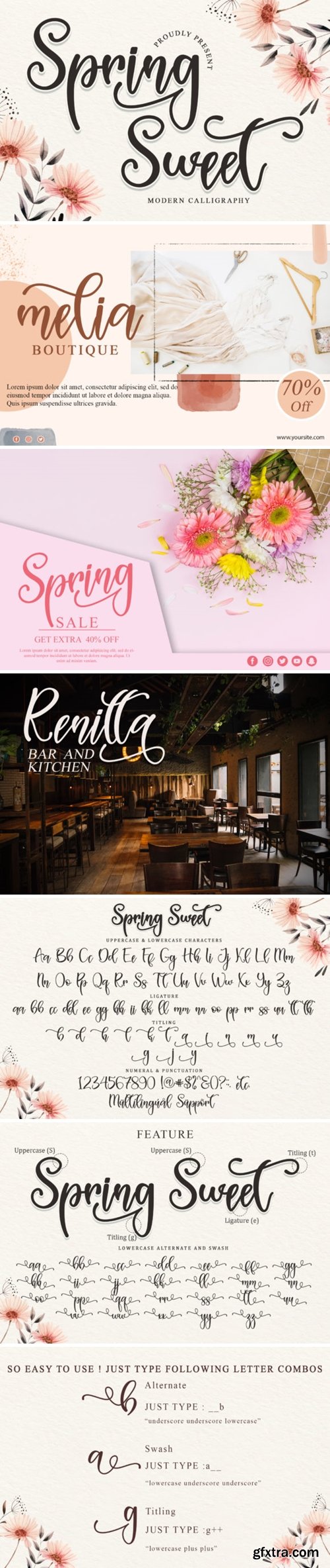 Spring Sweet Font