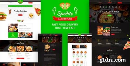 ThemeForest - Spedito v1.0 - Ordering Fast Food HTML Template - 30300499