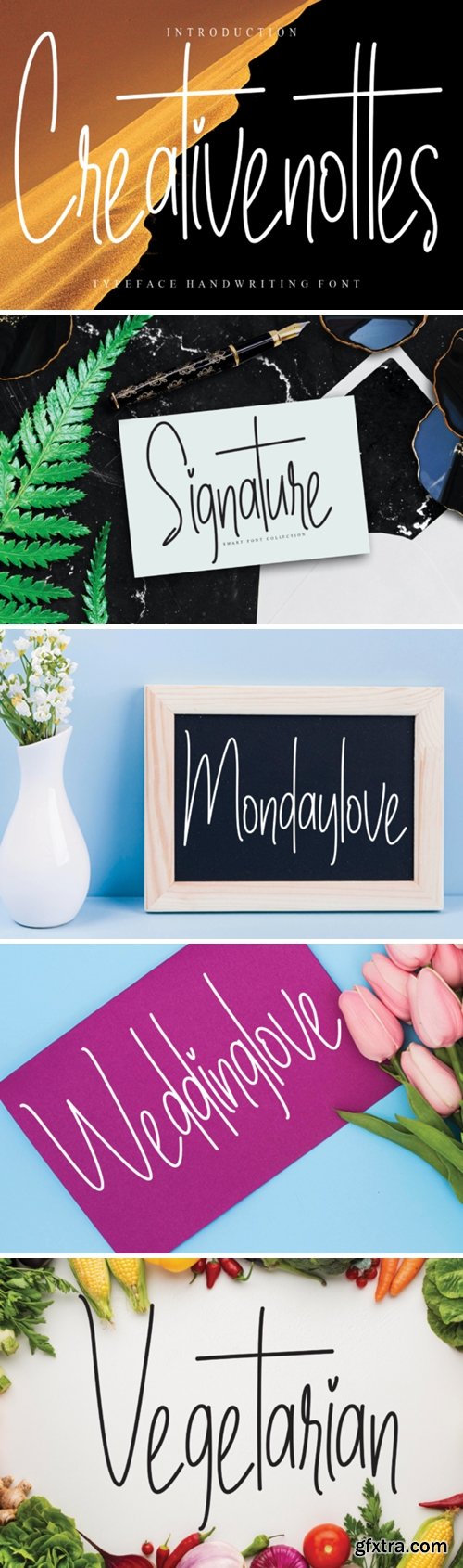 Creativenottes Font