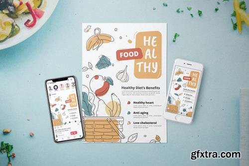 Healthy Food - Flyer Media Kit