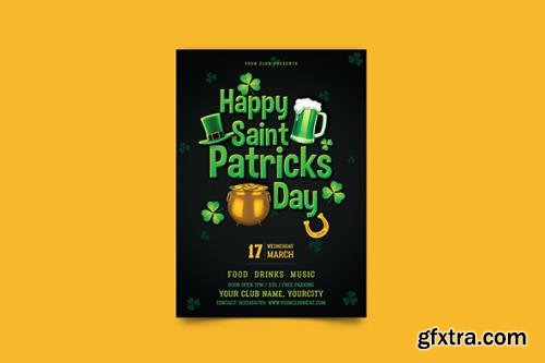 St. Patrick's Day flyer