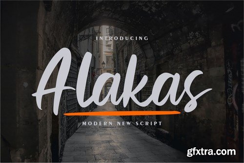 Alakas Modern New Script