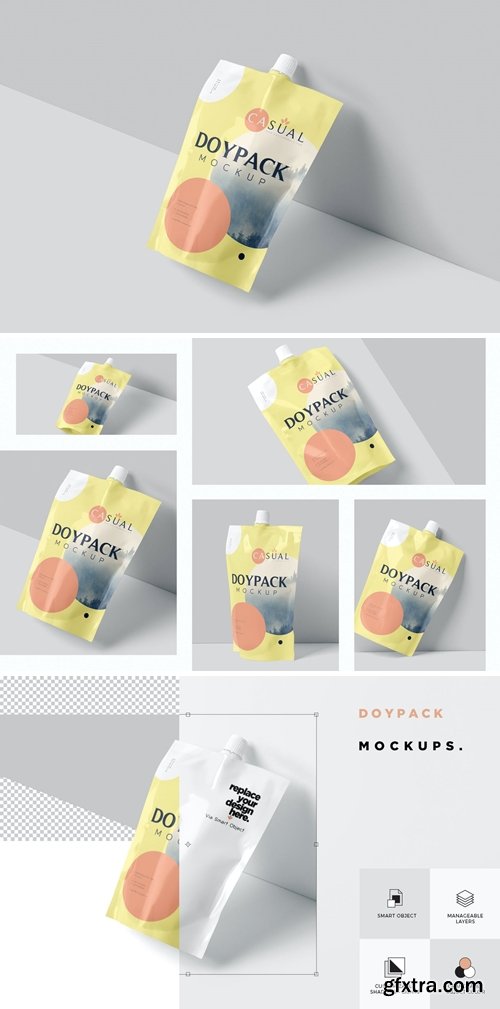 Doypack Mockups