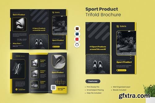 Sport Product Sale Trifold Brochure