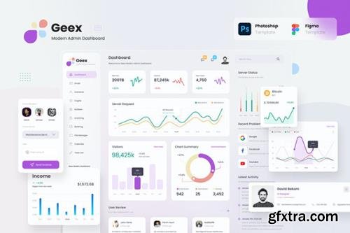 Geex Admin Dashboard