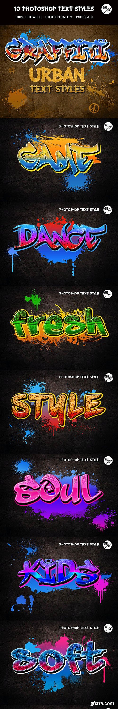 GraphicRiver - Graffiti Text Styles 30361952