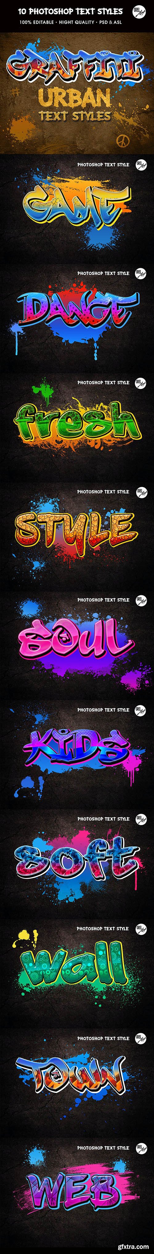 GraphicRiver - Graffiti Text Styles 30361952