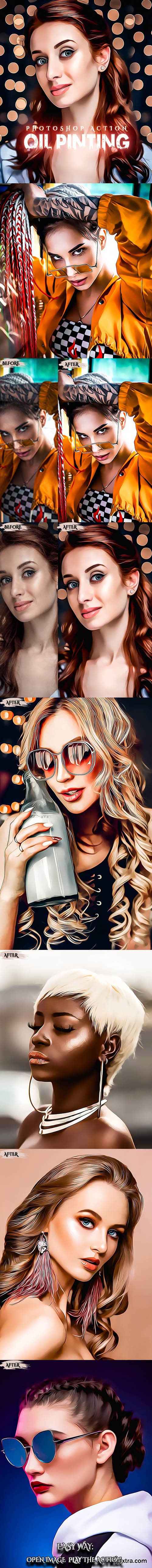 GraphicRiver - Oil Painting Photoshop Action 29918836