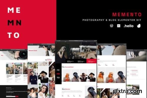 ThemeForest - Memento v1.0.0 - Photography & Blog Elementor Template Kit - 30525349