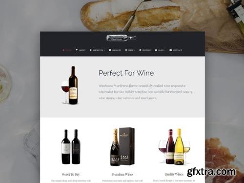 VisualModo - Winehouse v2.2.6 - Wine WordPress Site Builder