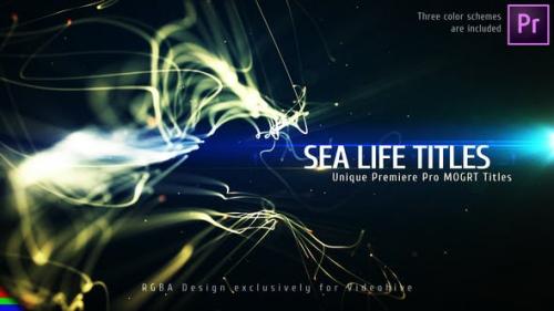 Videohive - Sea Titles - Premiere Pro | Mogrt