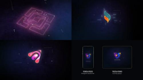 Videohive - Modern Tech Logo