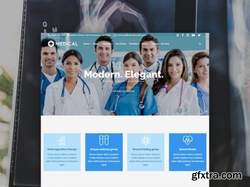 VisualModo - Medical v11.2.6 - Health Care and Clinic Template