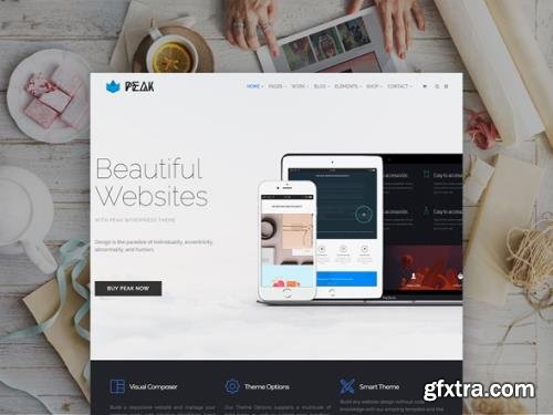 VisualModo - Peak v3.3.6 - Multi-Purpose Retina Template