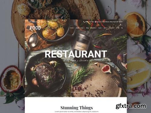 VisualModo - Food v3.3.6 - Restaurant, Pub & Bar Template