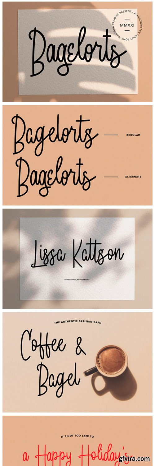 Bagelorts Font