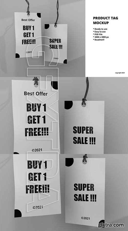 Product Tag Mockup Vol.01