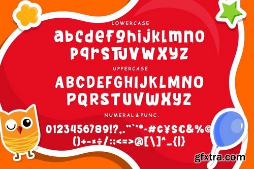 Little Queen Fun Children Typeface