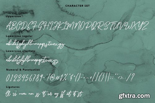 Thefrost Modern Script Font