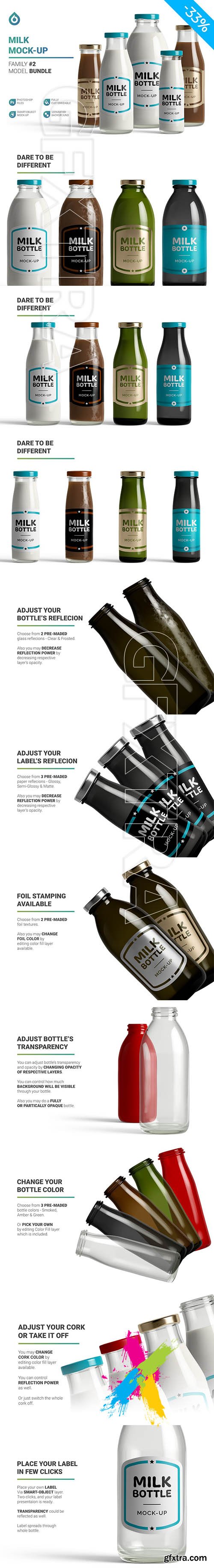 CreativeMarket - Milk / Cocoa Mockup 5749181