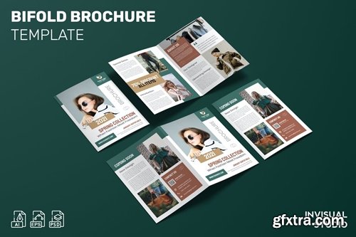 Spring Collection - Bifold Brochure Template