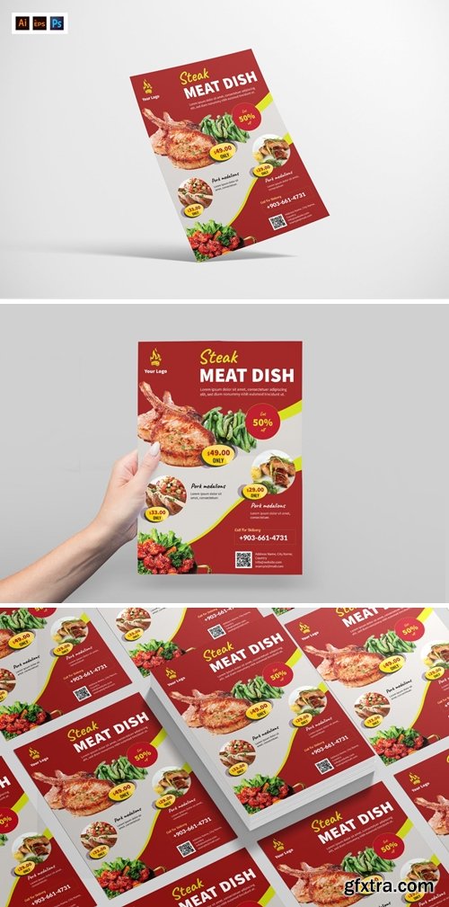 Food Restaurant Poster Flyer