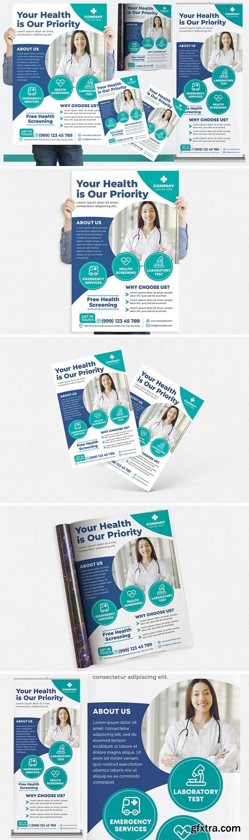 Medical #06 Print Templates Pack