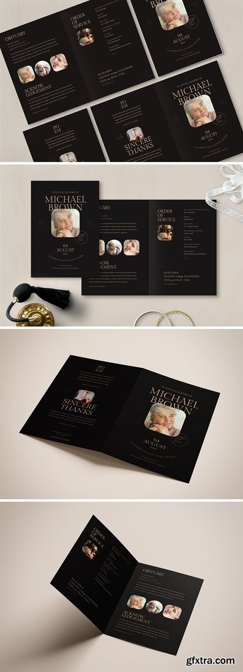 Funeral Program Template